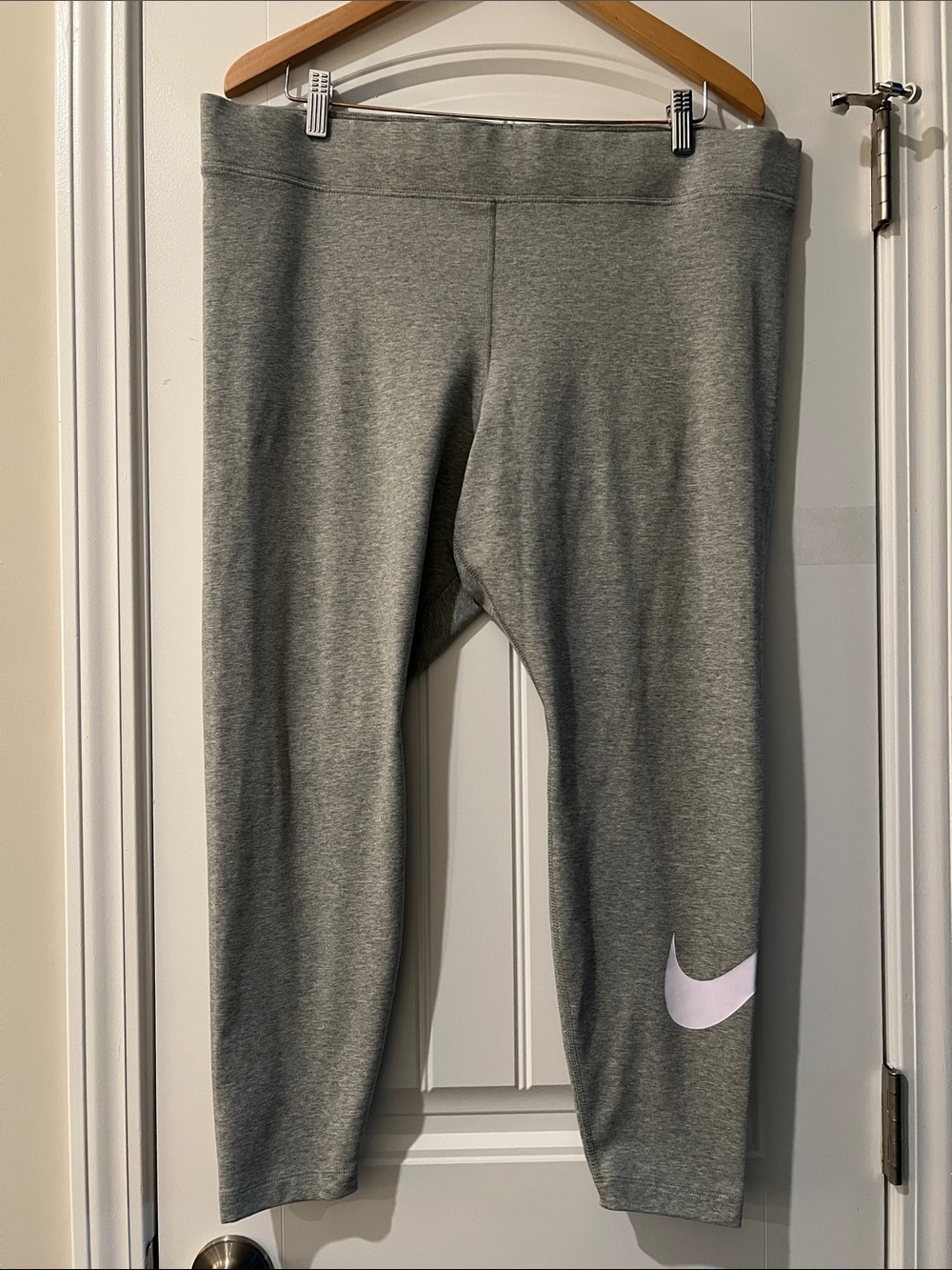 Nike Leggings White Swoosh 1X